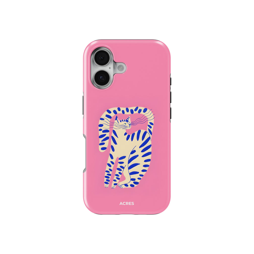 Abstract Tiger Baskılı Telefon Kılıfı