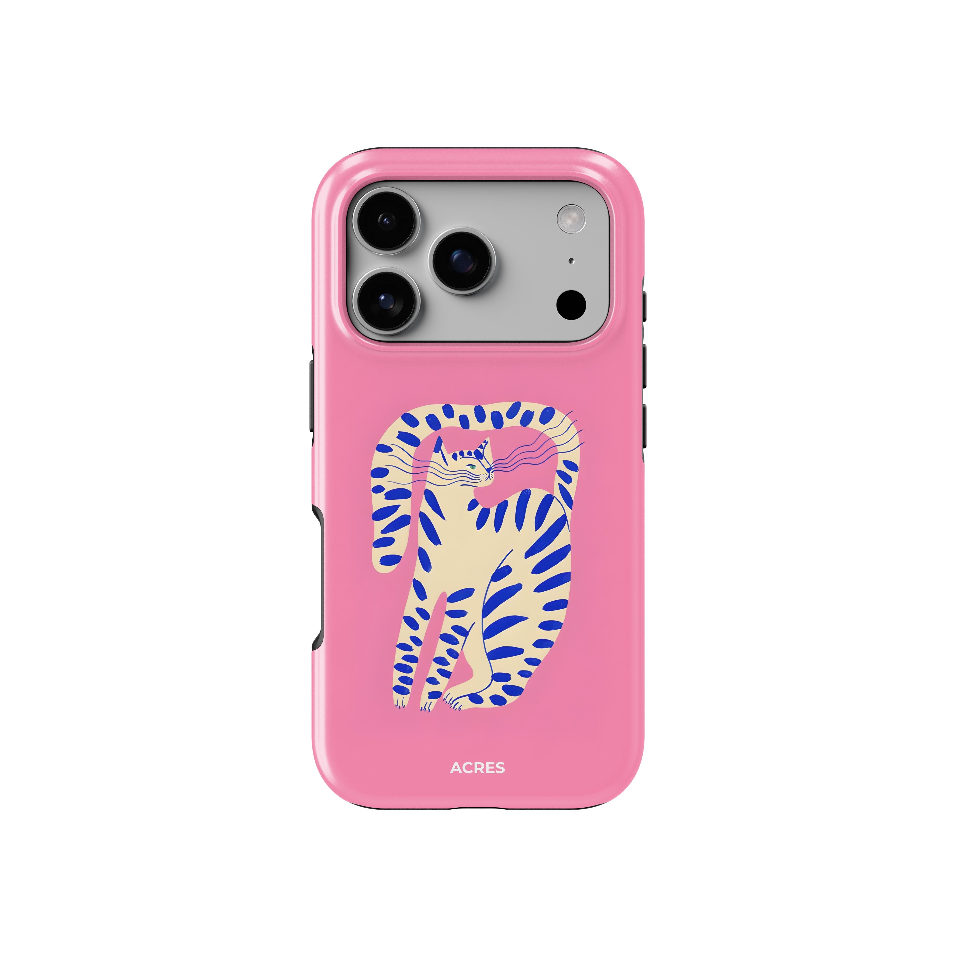 Abstract Tiger Baskılı Telefon Kılıfı