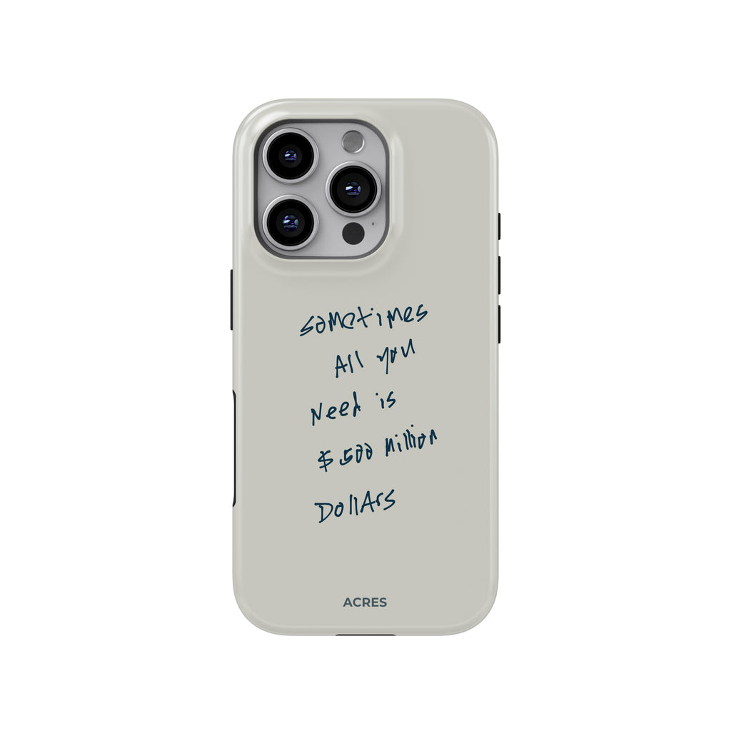 All You Need Baskılı Telefon Kılıfı