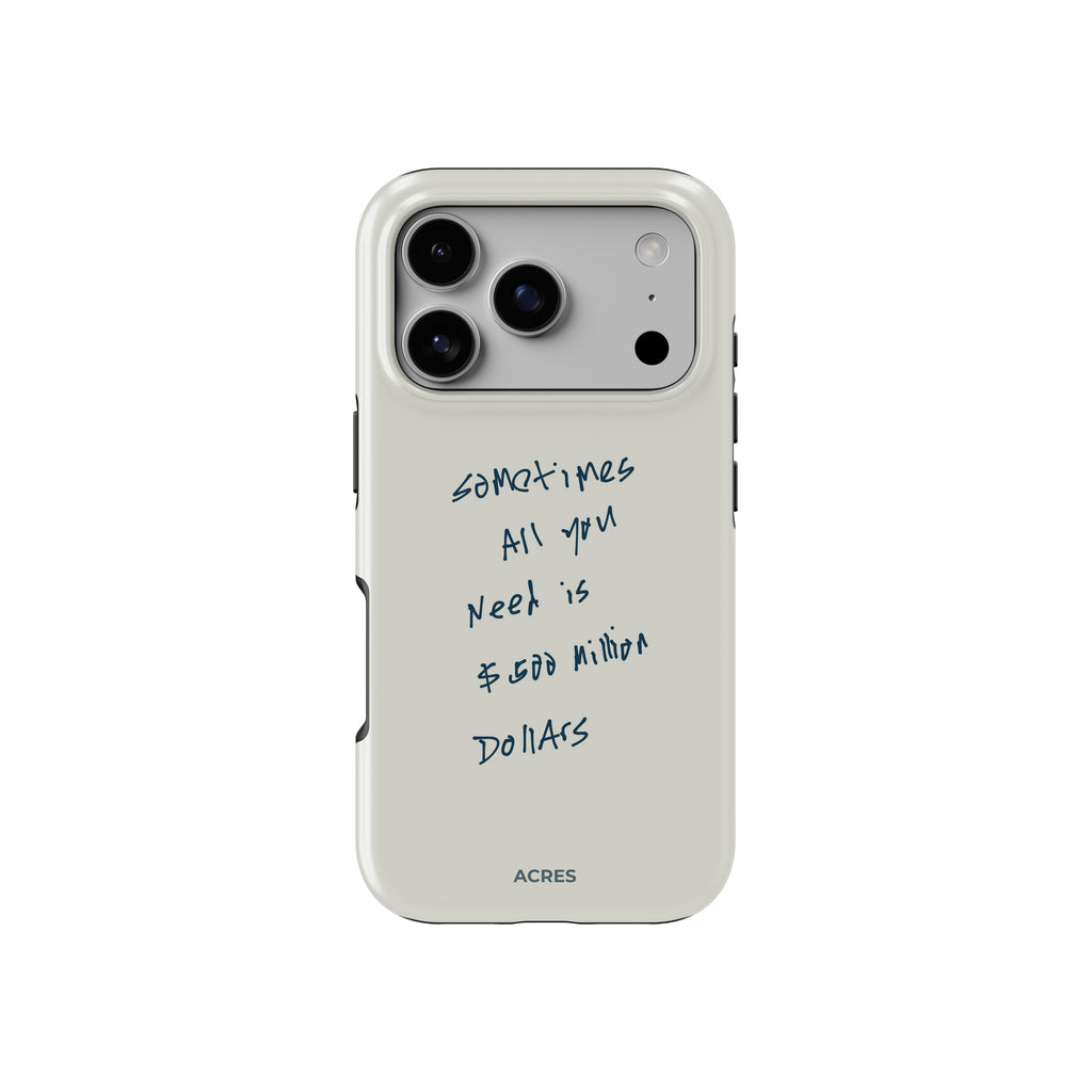 All You Need Baskılı Telefon Kılıfı