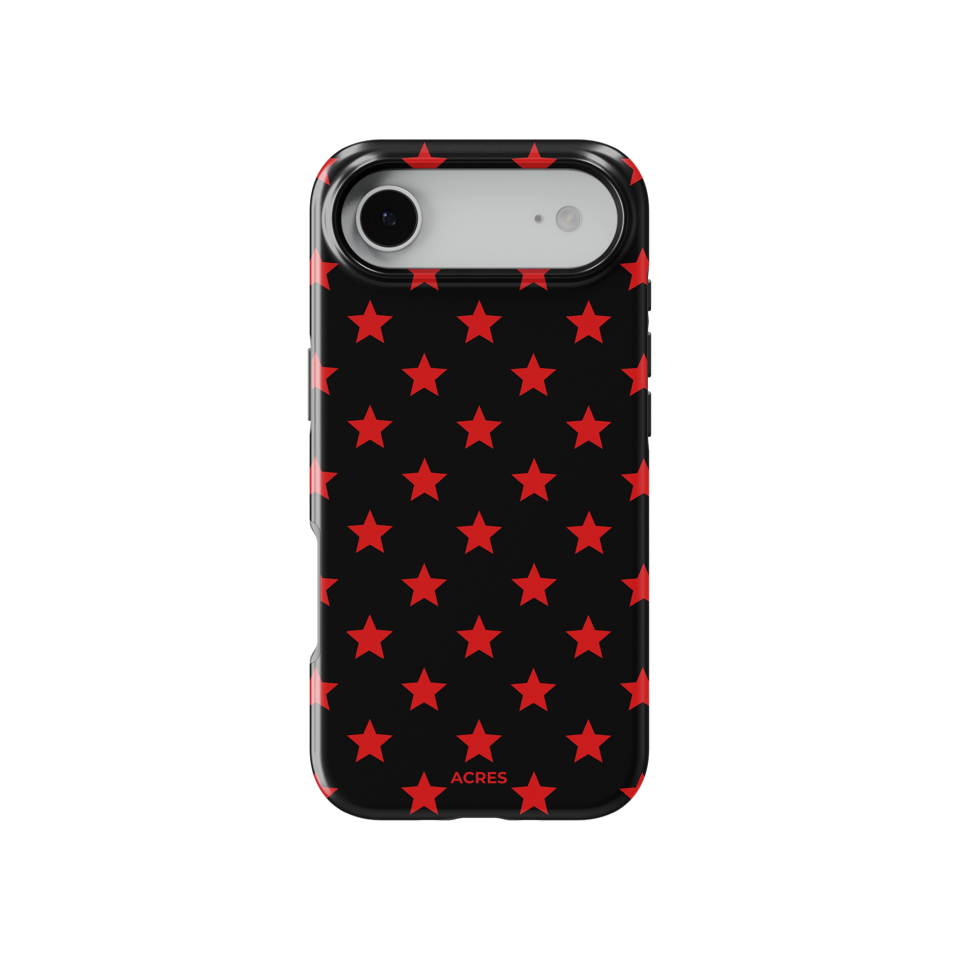 Black&Red Stars Baskılı Telefon Kılıfı