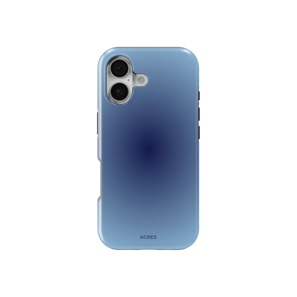 Blue Gradient Aura Baskılı Telefon Kılıfı