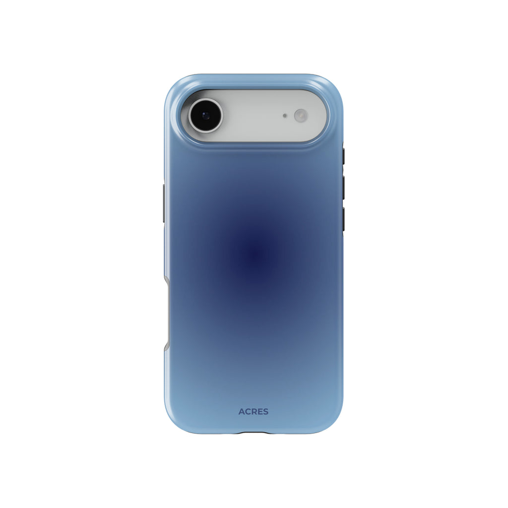 Blue Gradient Aura Baskılı Telefon Kılıfı