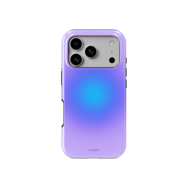 Blue Violet Aura Baskılı Telefon Kılıfı