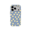 Blue&Yellow Polka Baskılı Telefon Kılıfı