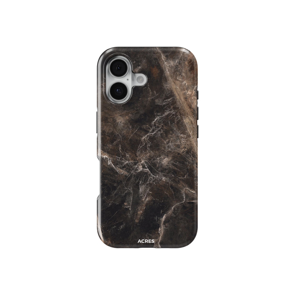 Brown Marble Printed Phone Case