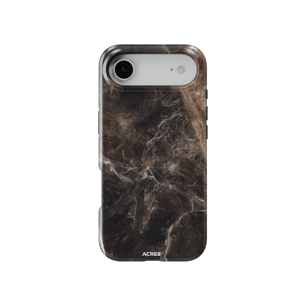 Brown Marble Printed Phone Case