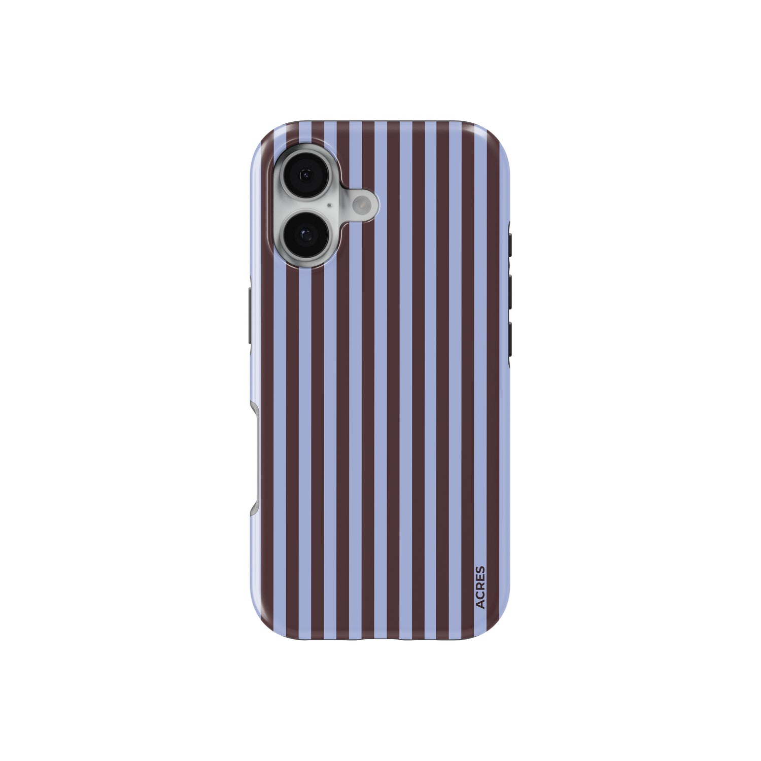 Brown&Blue Stripes Baskılı Telefon Kılıfı