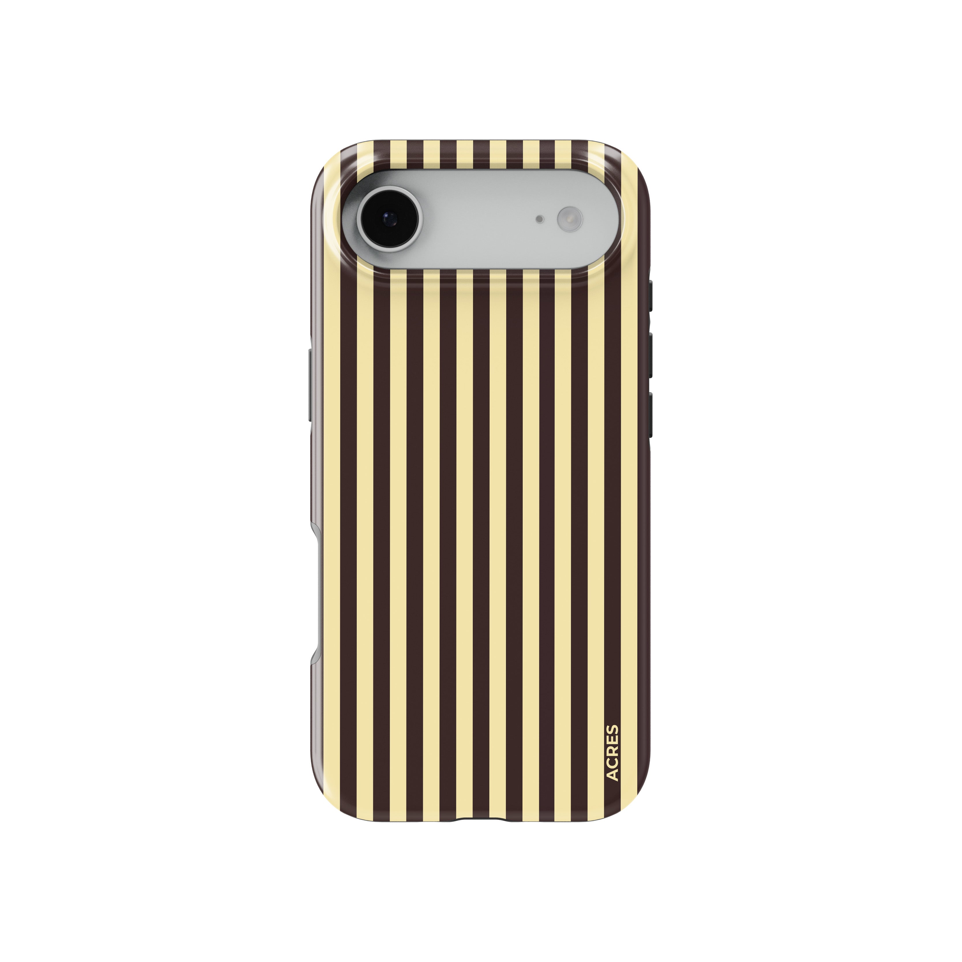 Brown&Yellow Stripes Baskılı Telefon Kılıfı