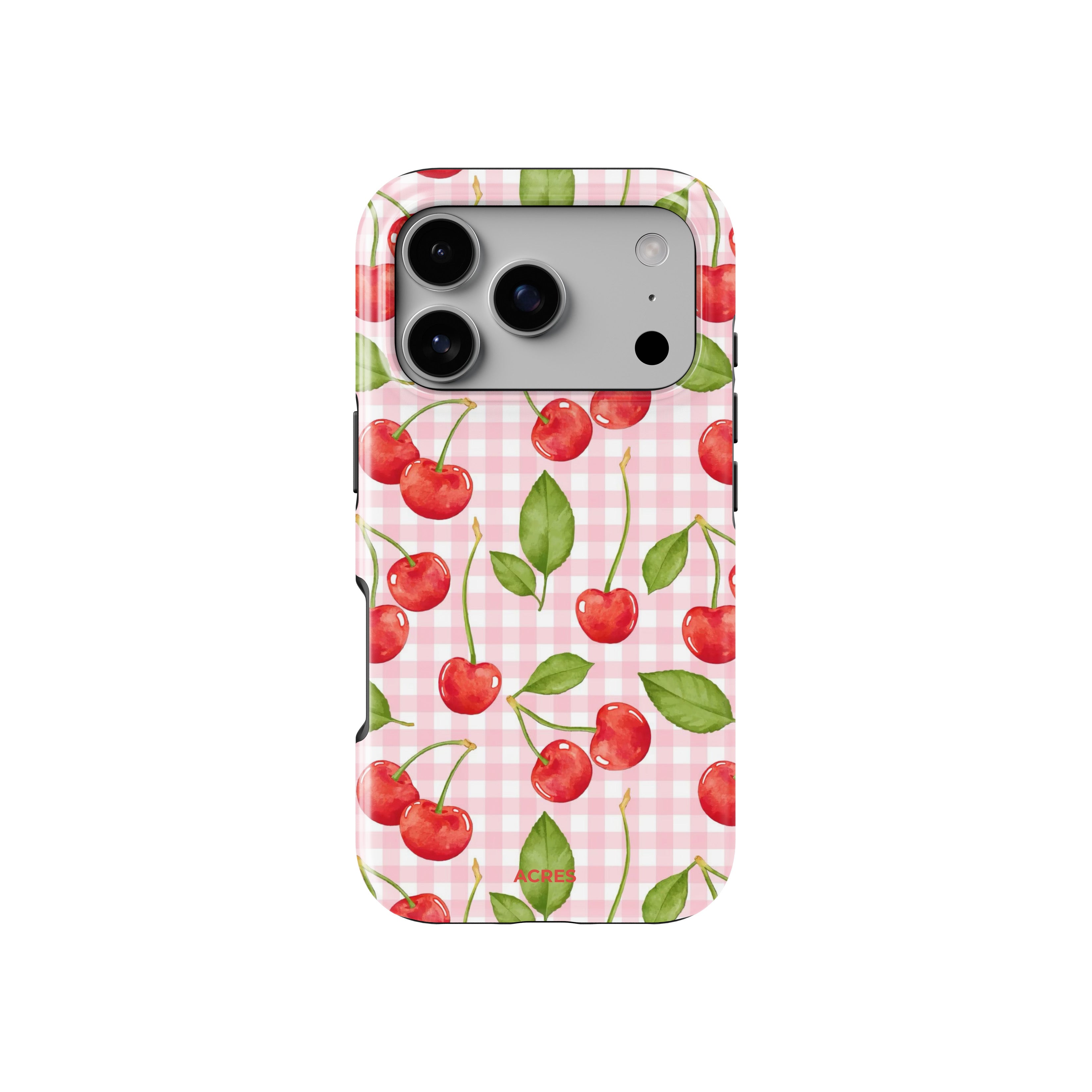 Cherry Picnic Baskılı Telefon Kılıfı
