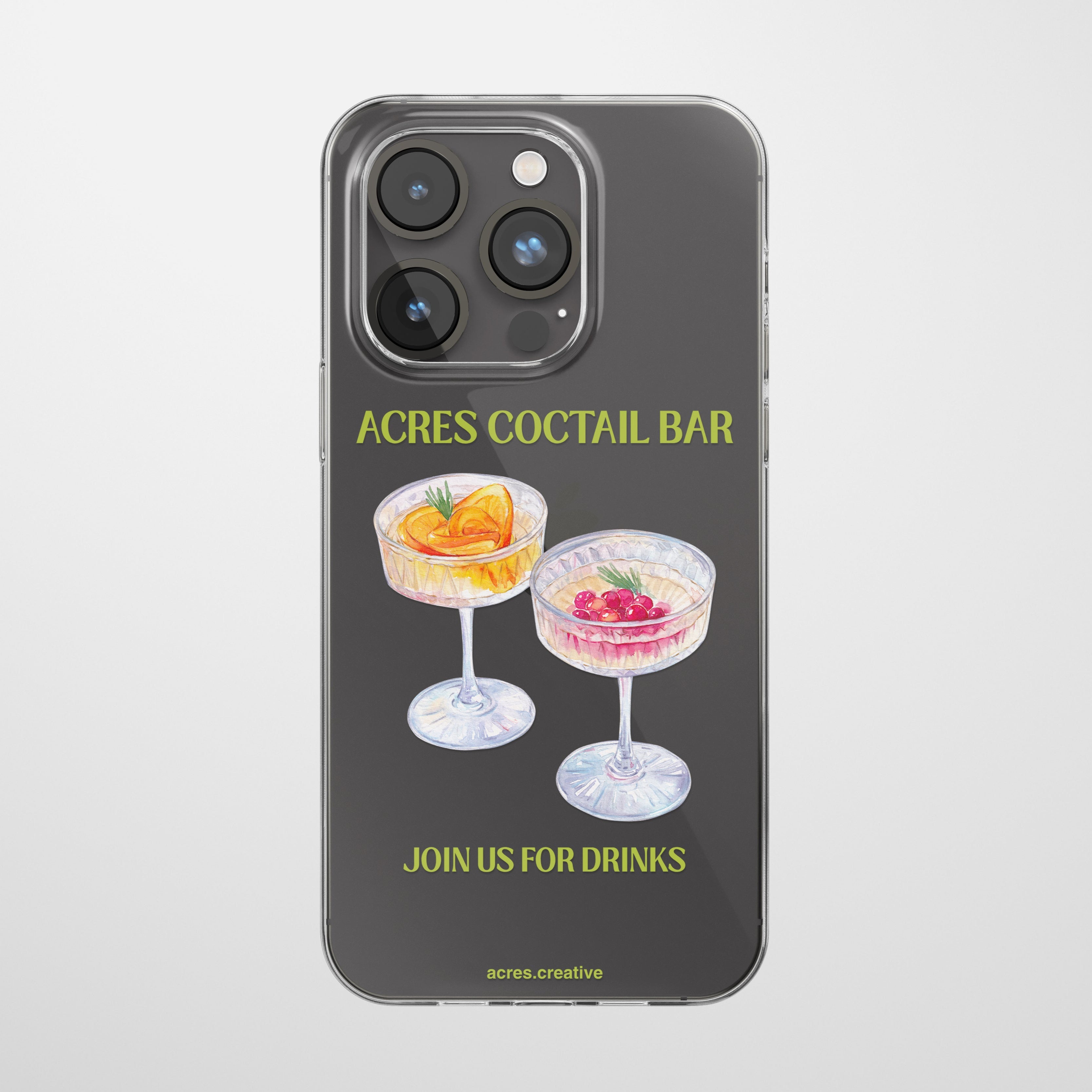 Coctail Bar Telefon Kılıfı