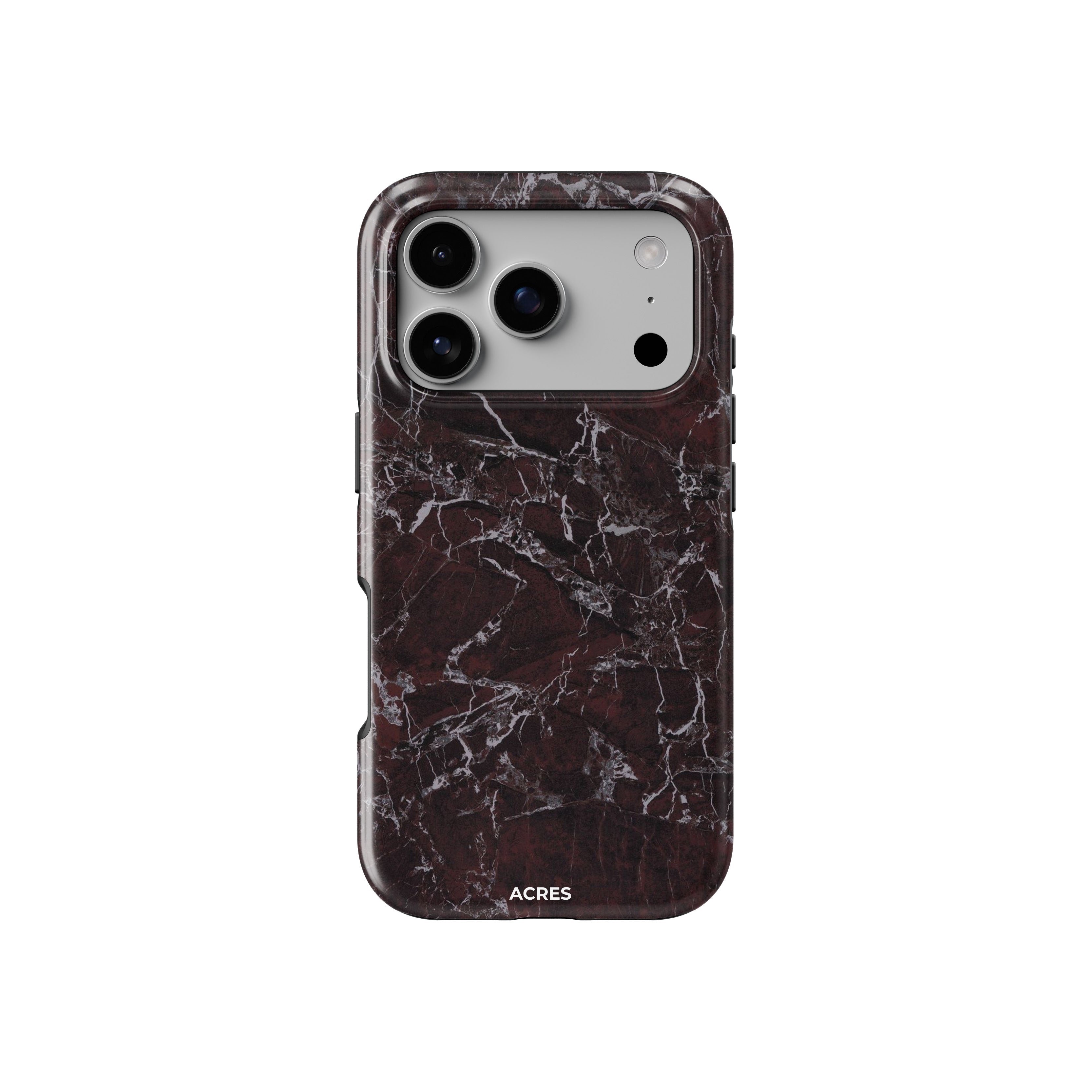 Dark Cherry Marble Baskılı Telefon Kılıfı