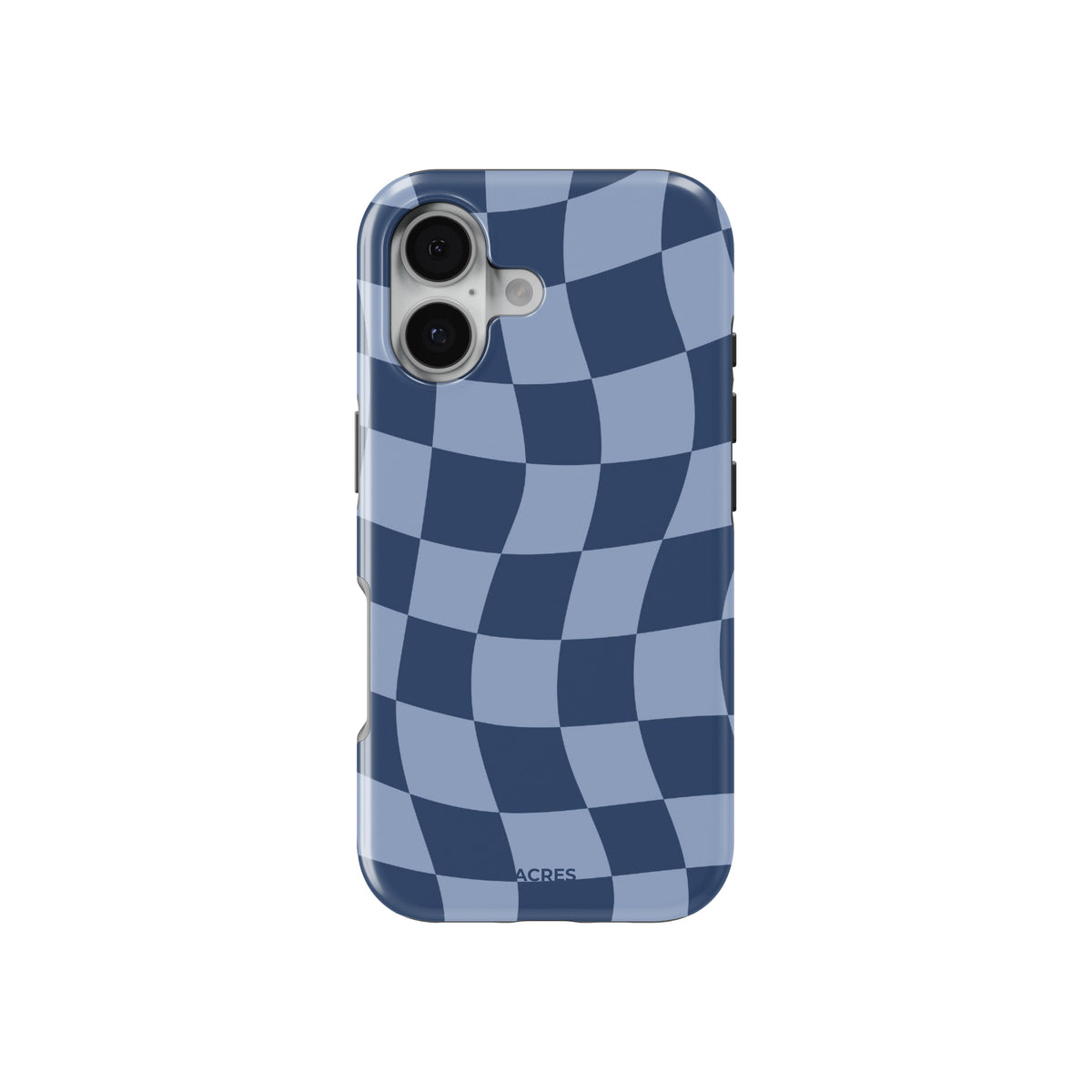 Denim Check Baskılı Telefon Kılıfı