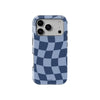 Denim Check Baskılı Telefon Kılıfı