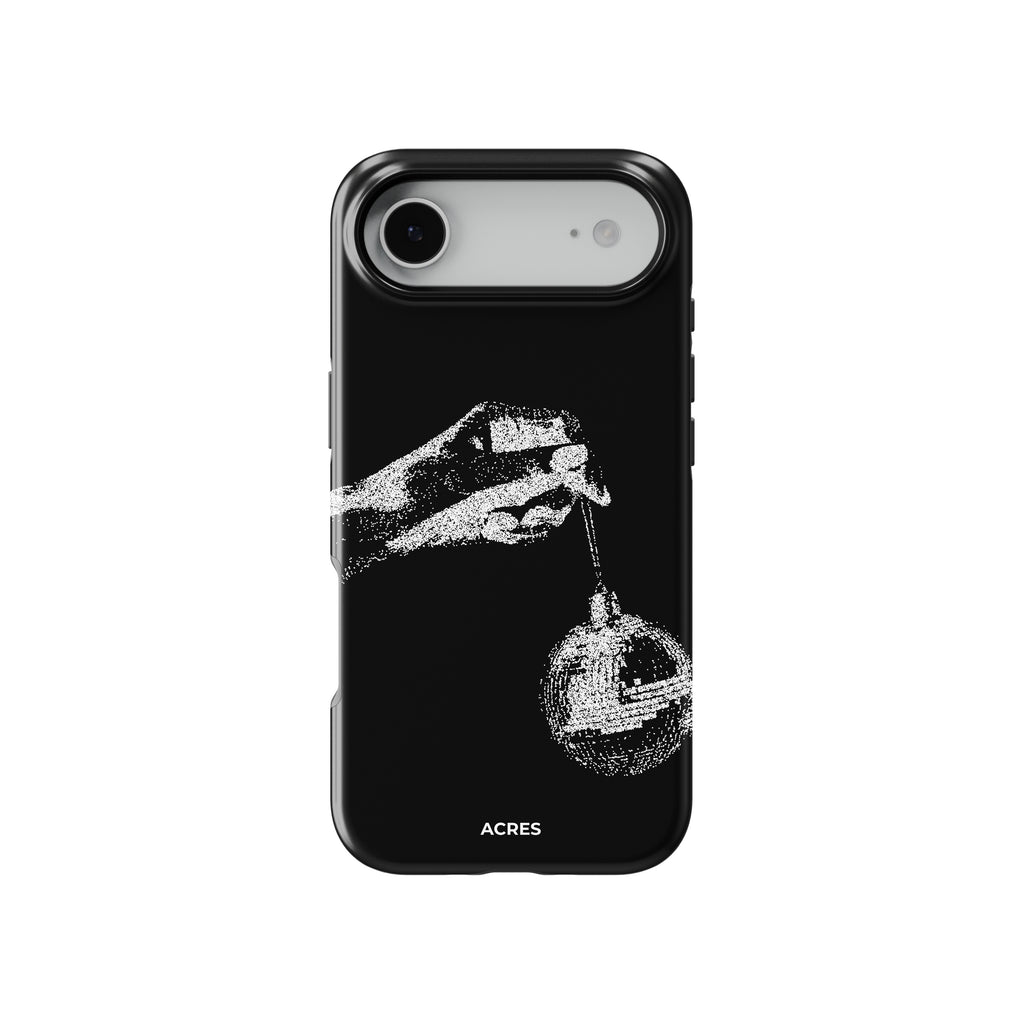 Disco Element Siyah Baskılı Telefon Kılıfı