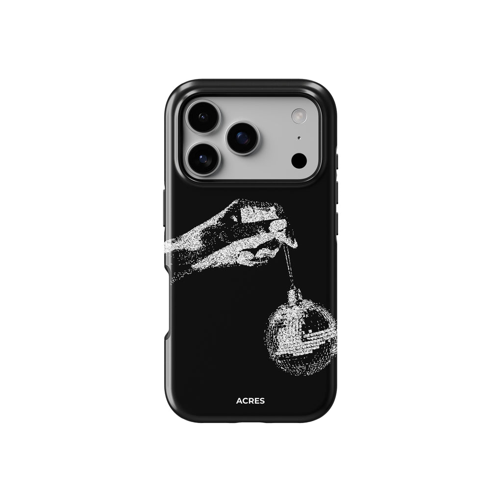 Disco Element Siyah Baskılı Telefon Kılıfı