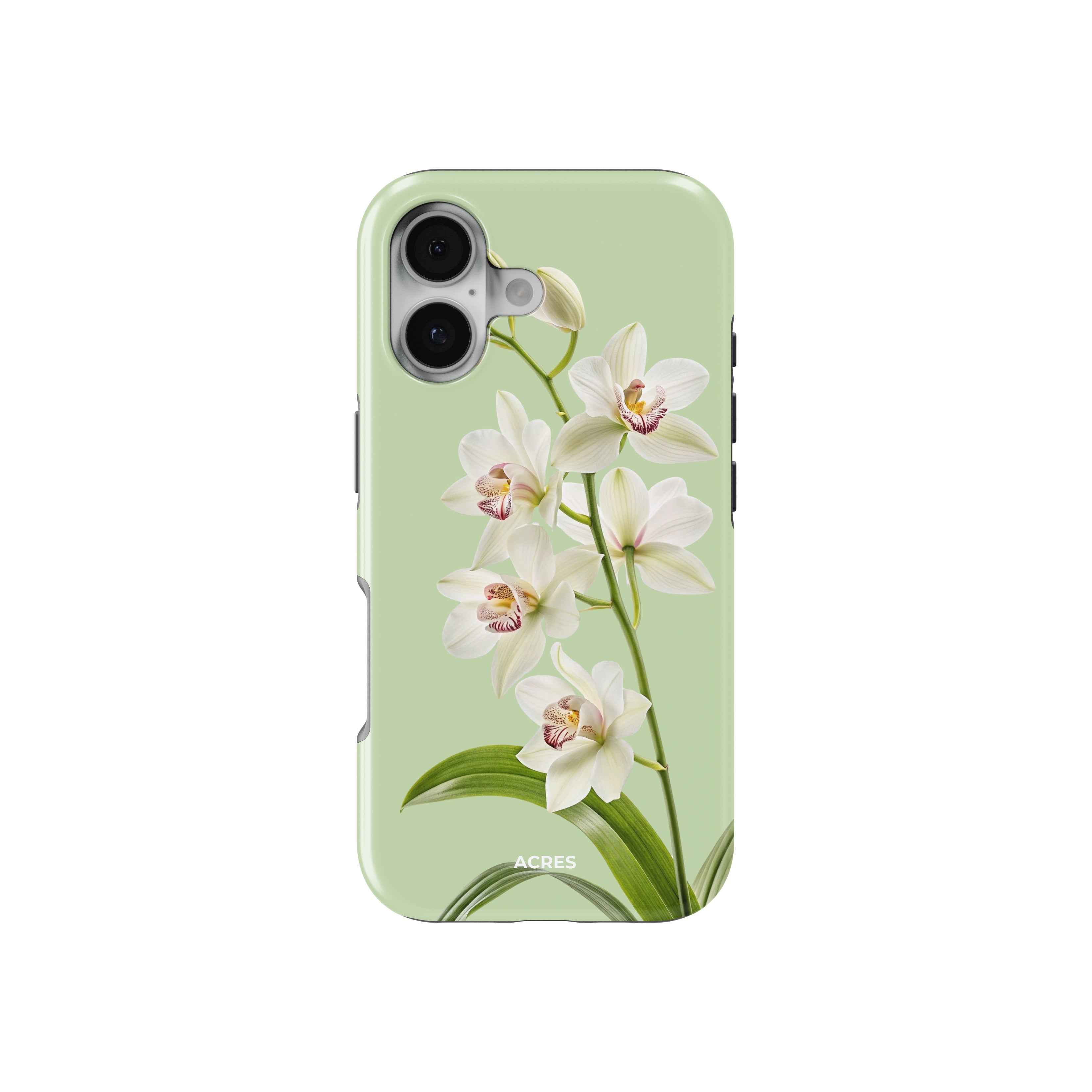Green Orchid Baskılı Telefon Kılıfı