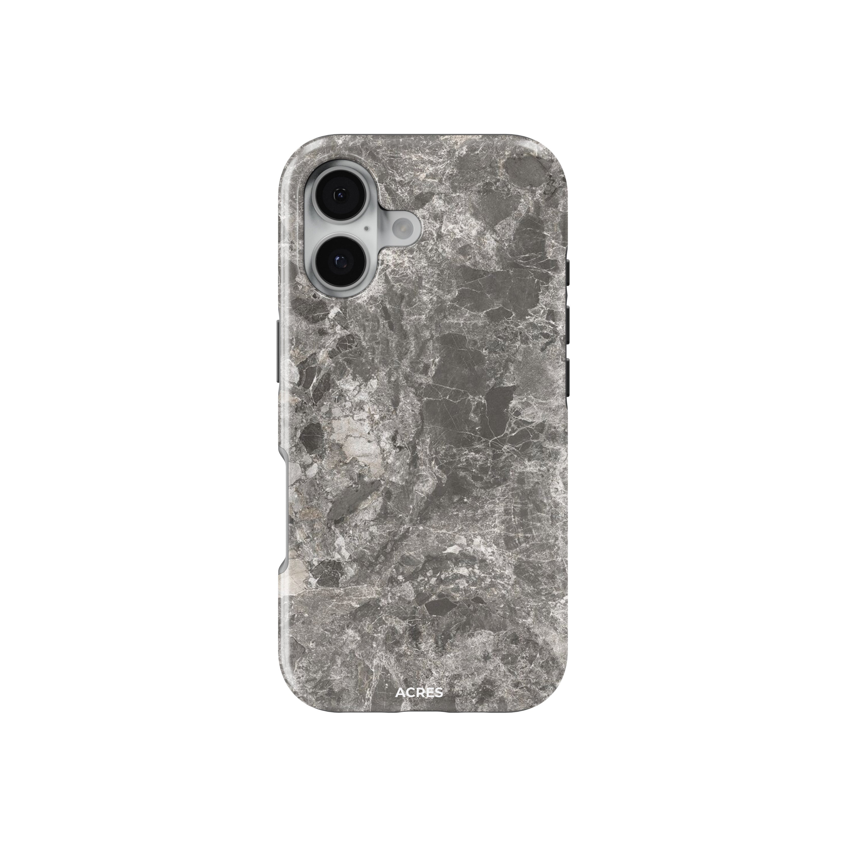 Grey Marble Baskılı Telefon Kılıfı