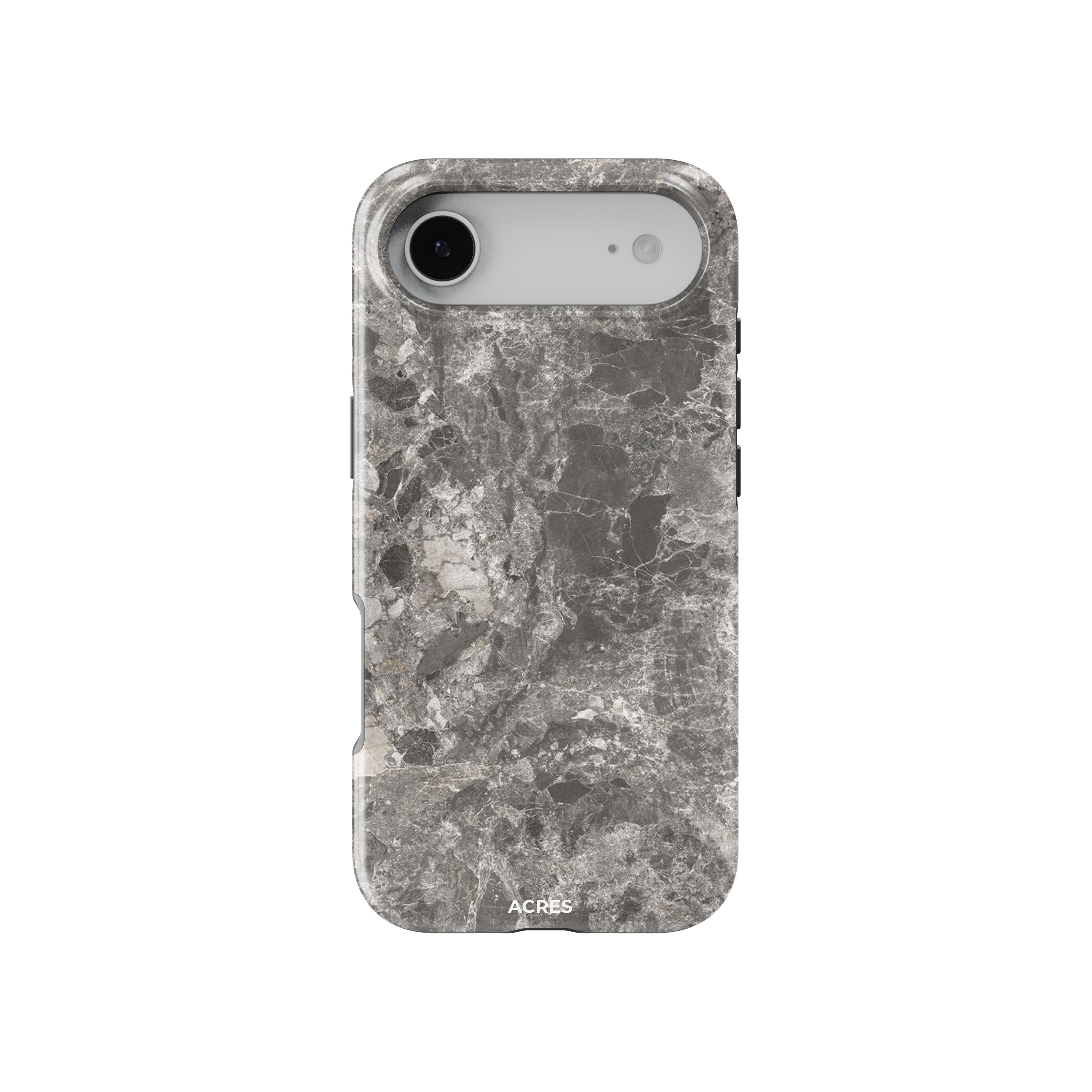 Grey Marble Baskılı Telefon Kılıfı