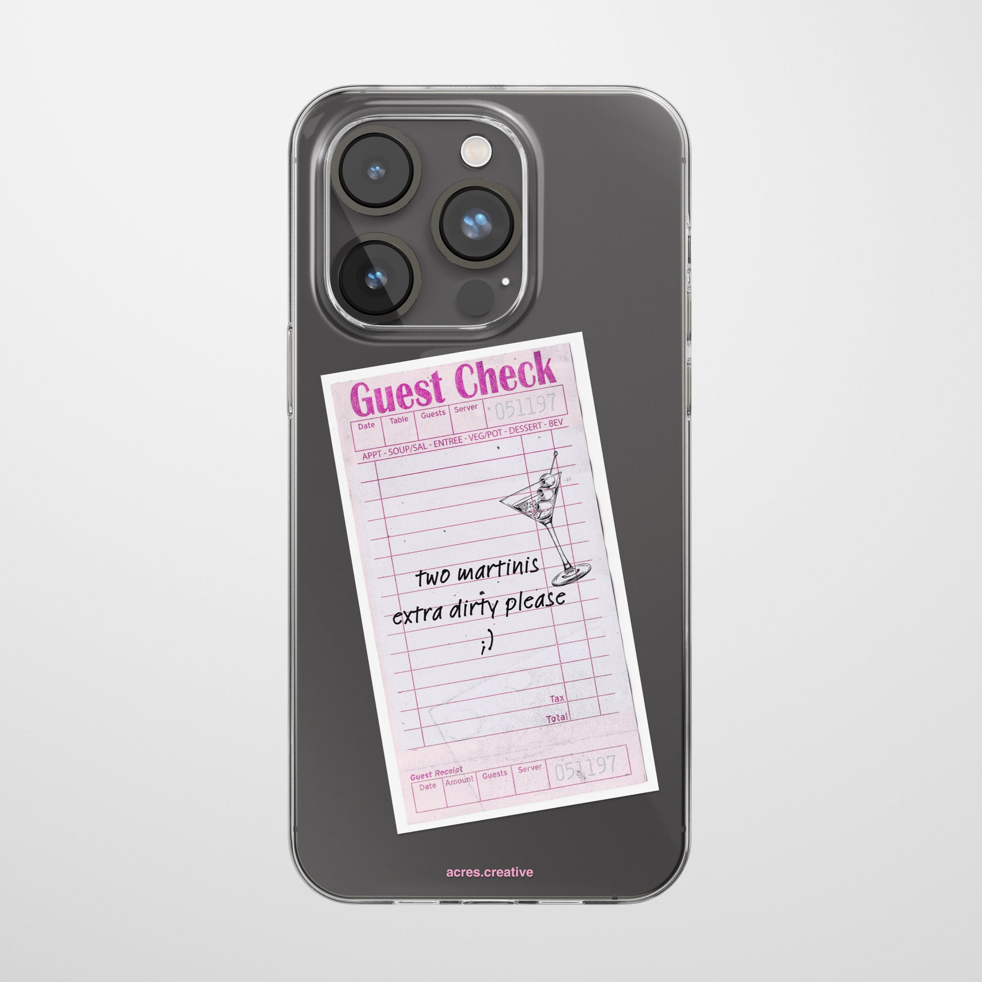 Guest Check Telefon Kılıfı