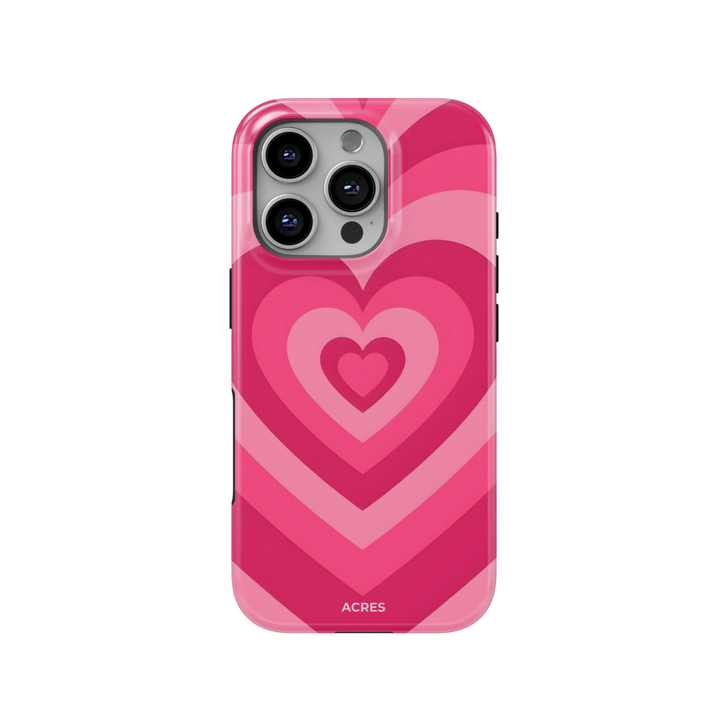 Heart Loop Baskılı Telefon Kılıfı