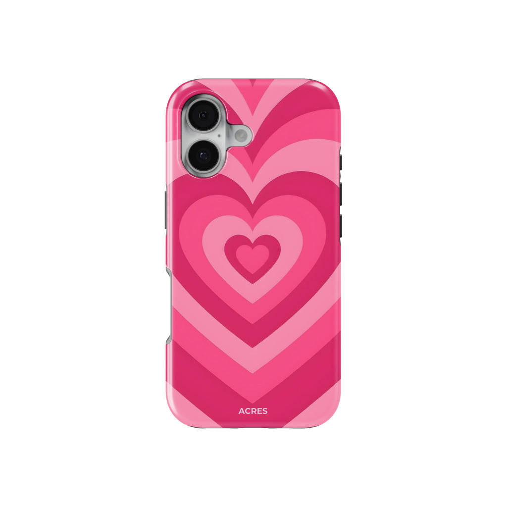 Heart Loop Baskılı Telefon Kılıfı