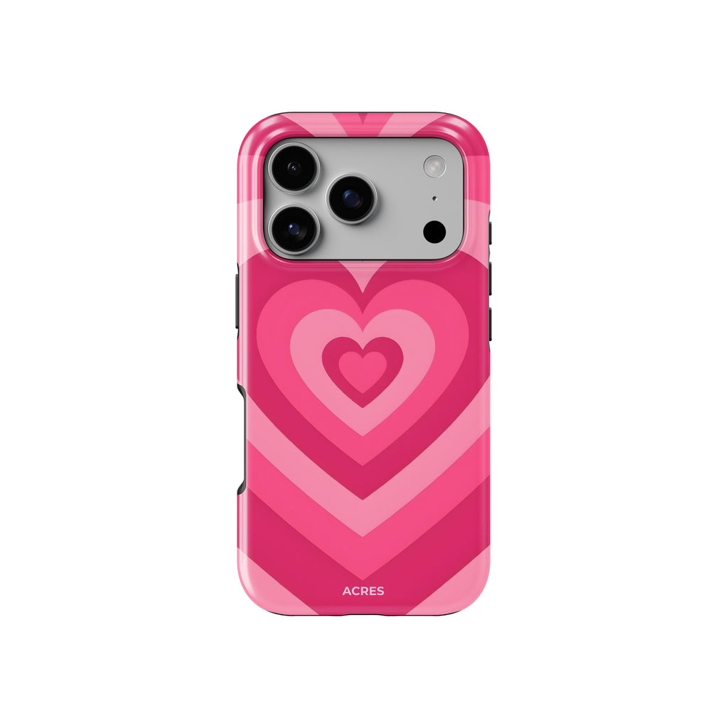 Heart Loop Baskılı Telefon Kılıfı