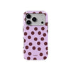 Lavender Polka Baskılı Telefon Kılıfı
