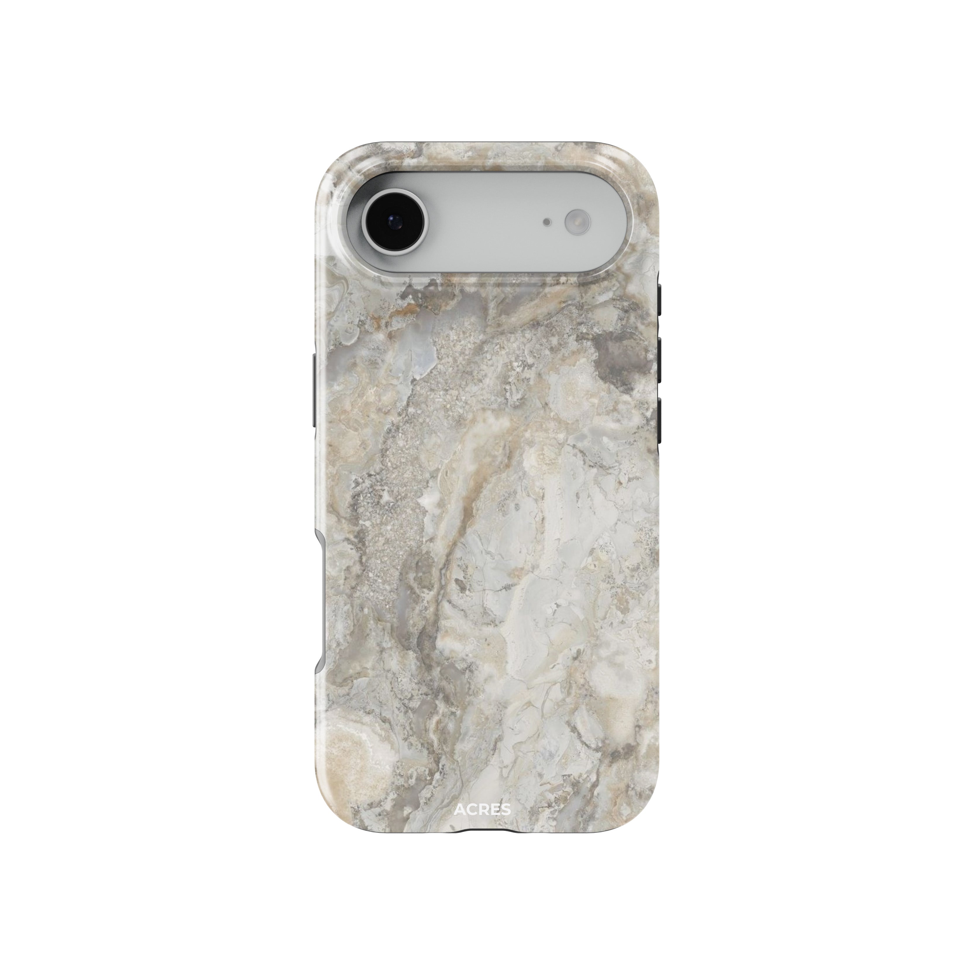 Light Beige Marble Baskılı Telefon Kılıfı