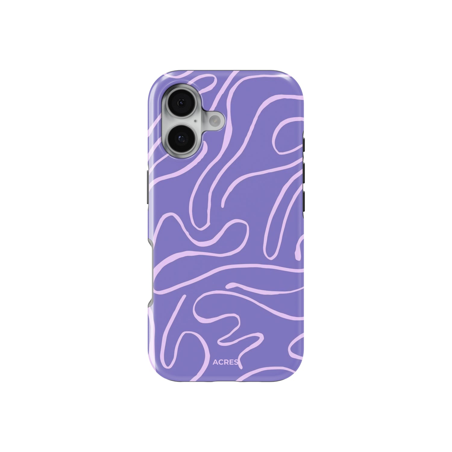 Lilac Swirls Baskılı Telefon Kılıfı