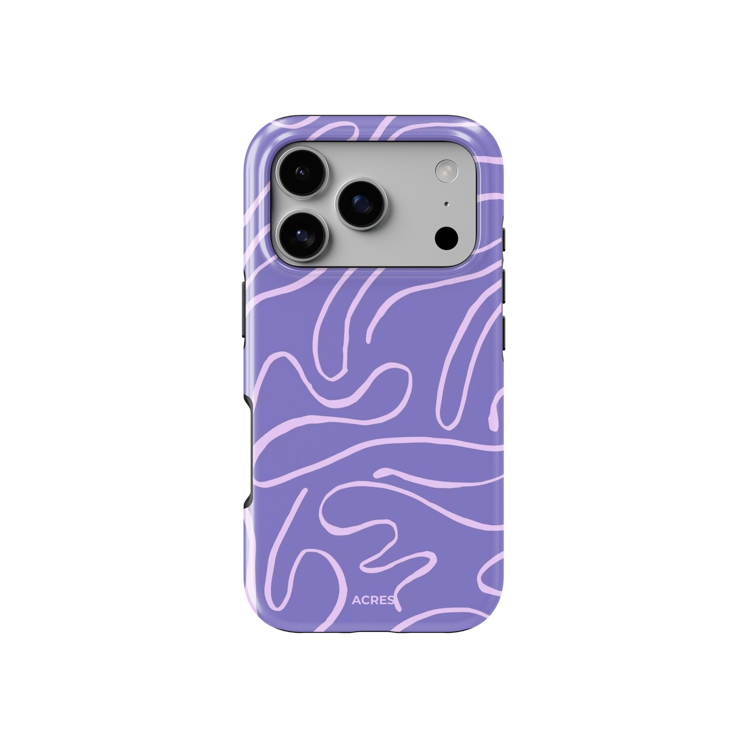 Lilac Swirls Baskılı Telefon Kılıfı