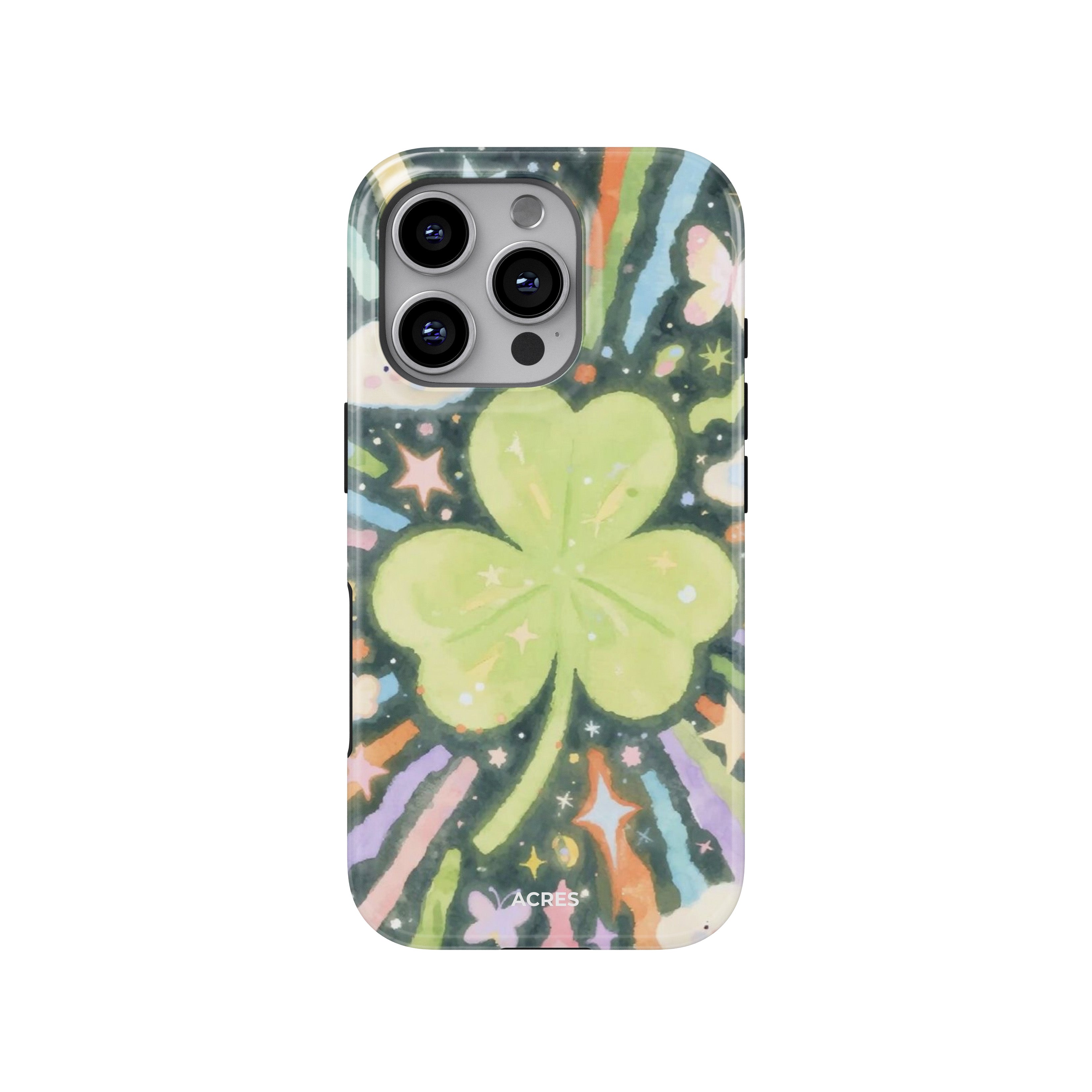 Lucky Clover Baskılı Telefon Kılıfı