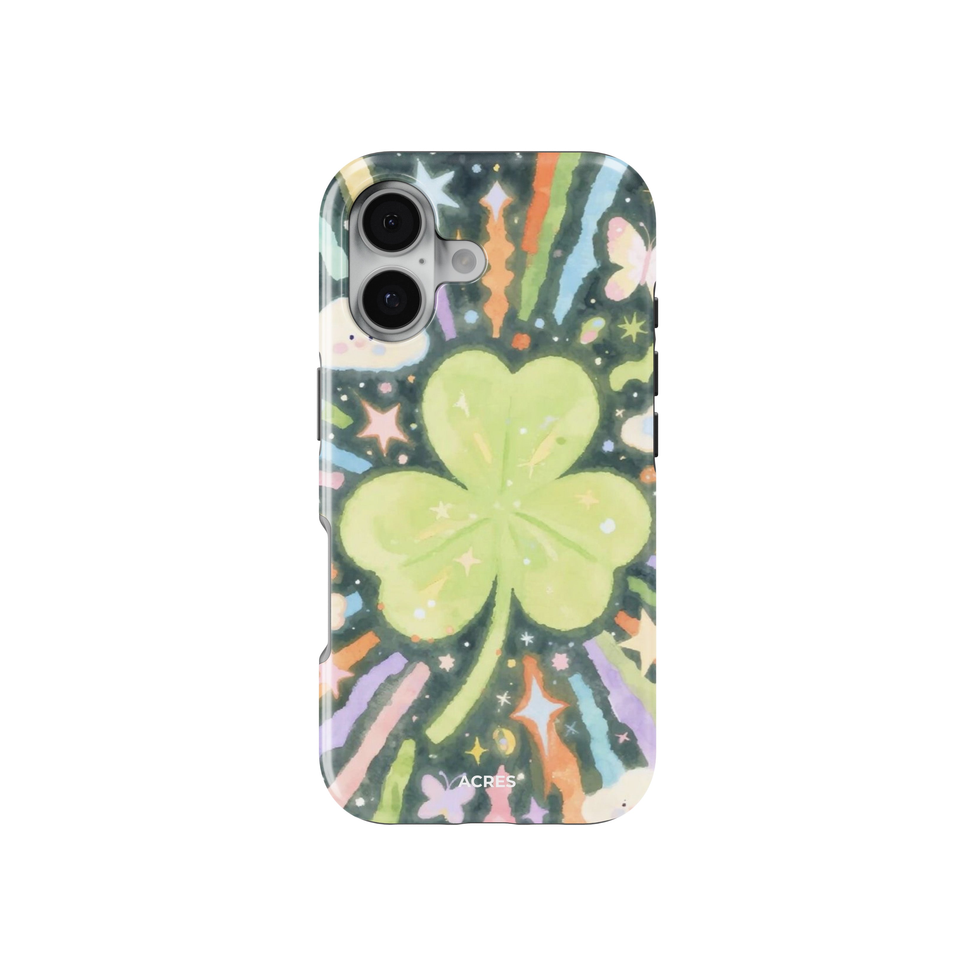 Lucky Clover Baskılı Telefon Kılıfı