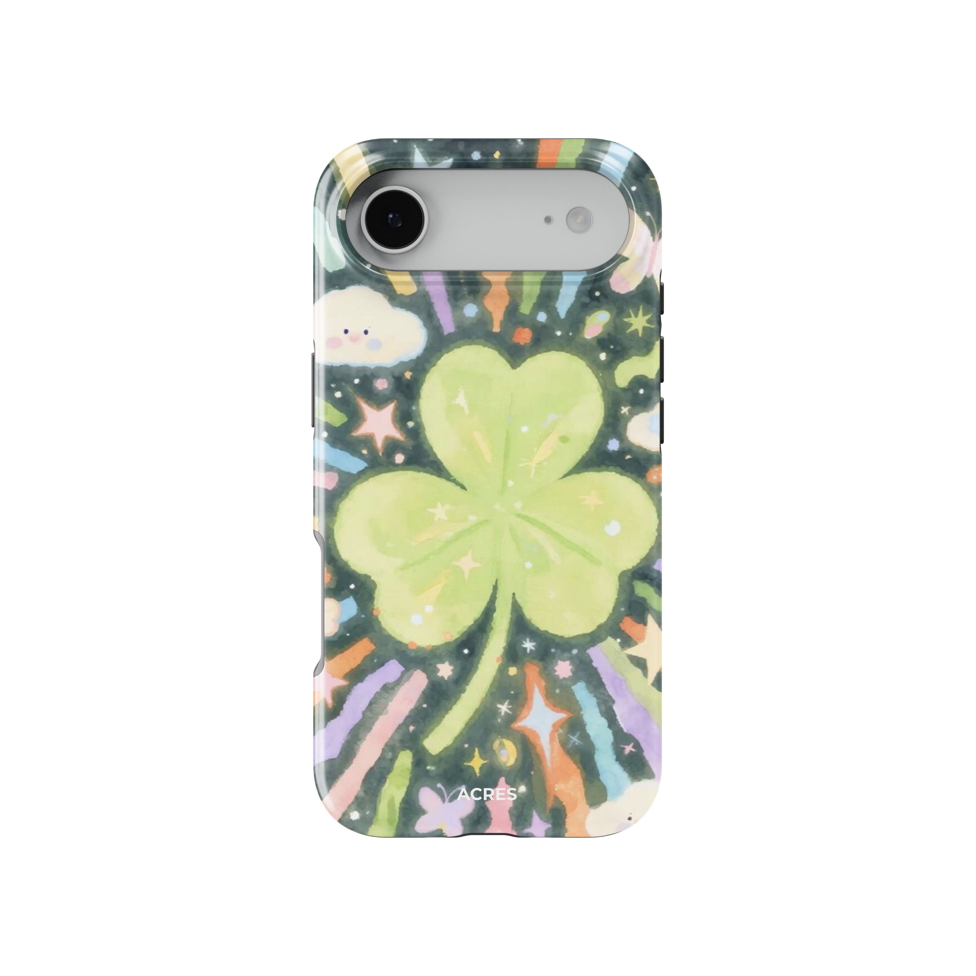 Lucky Clover Baskılı Telefon Kılıfı