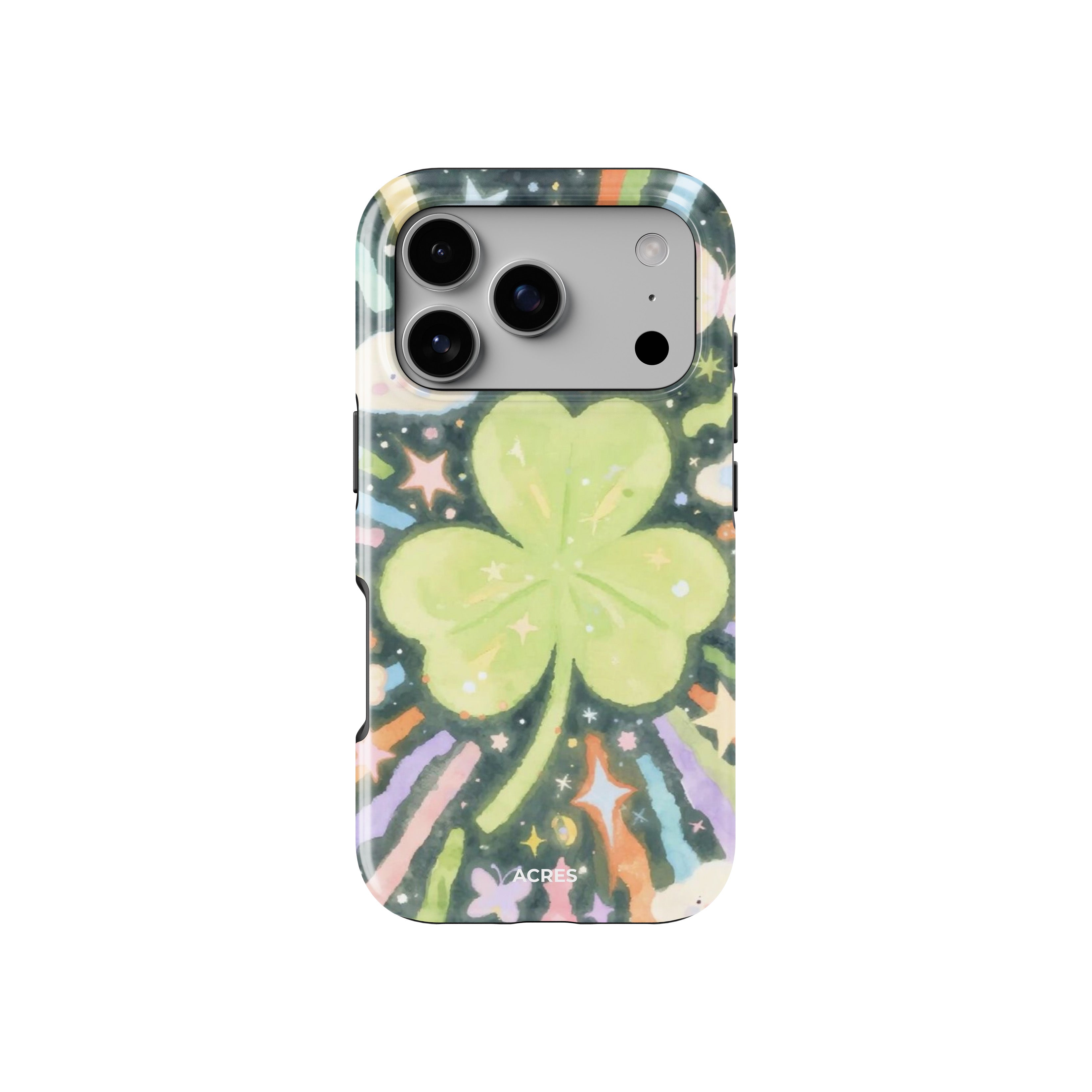 Lucky Clover Baskılı Telefon Kılıfı