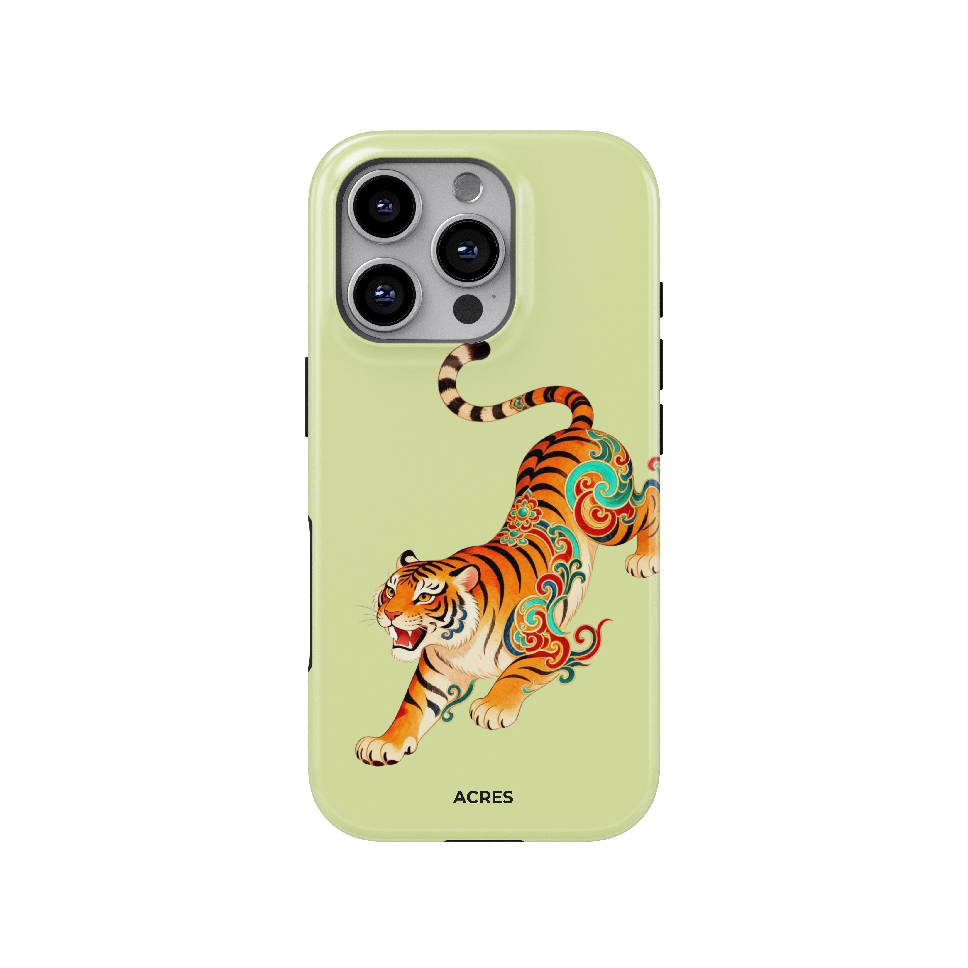 Lucky Tiger Baskılı Telefon Kılıfı