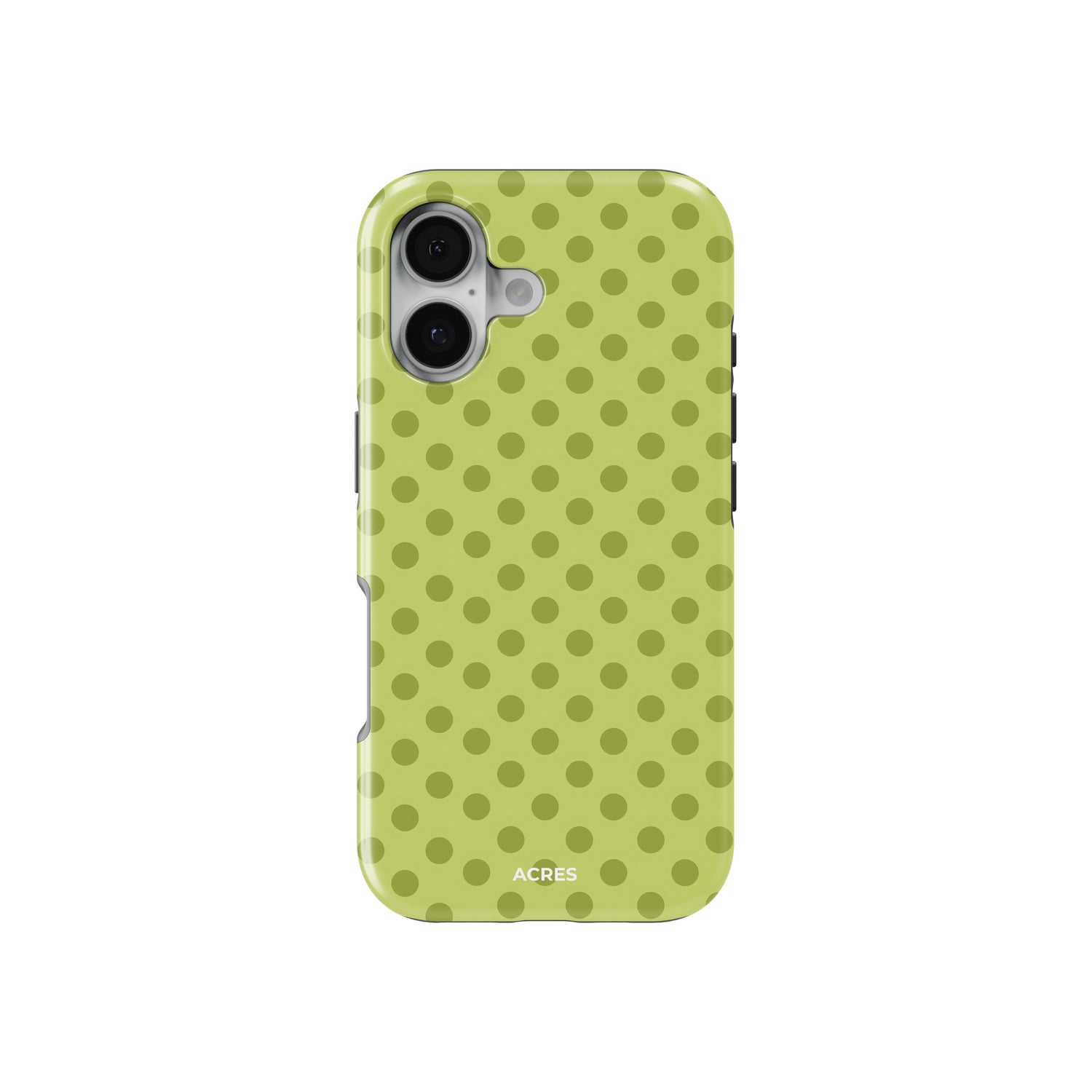 Matcha Polka Baskılı Telefon Kılıfı