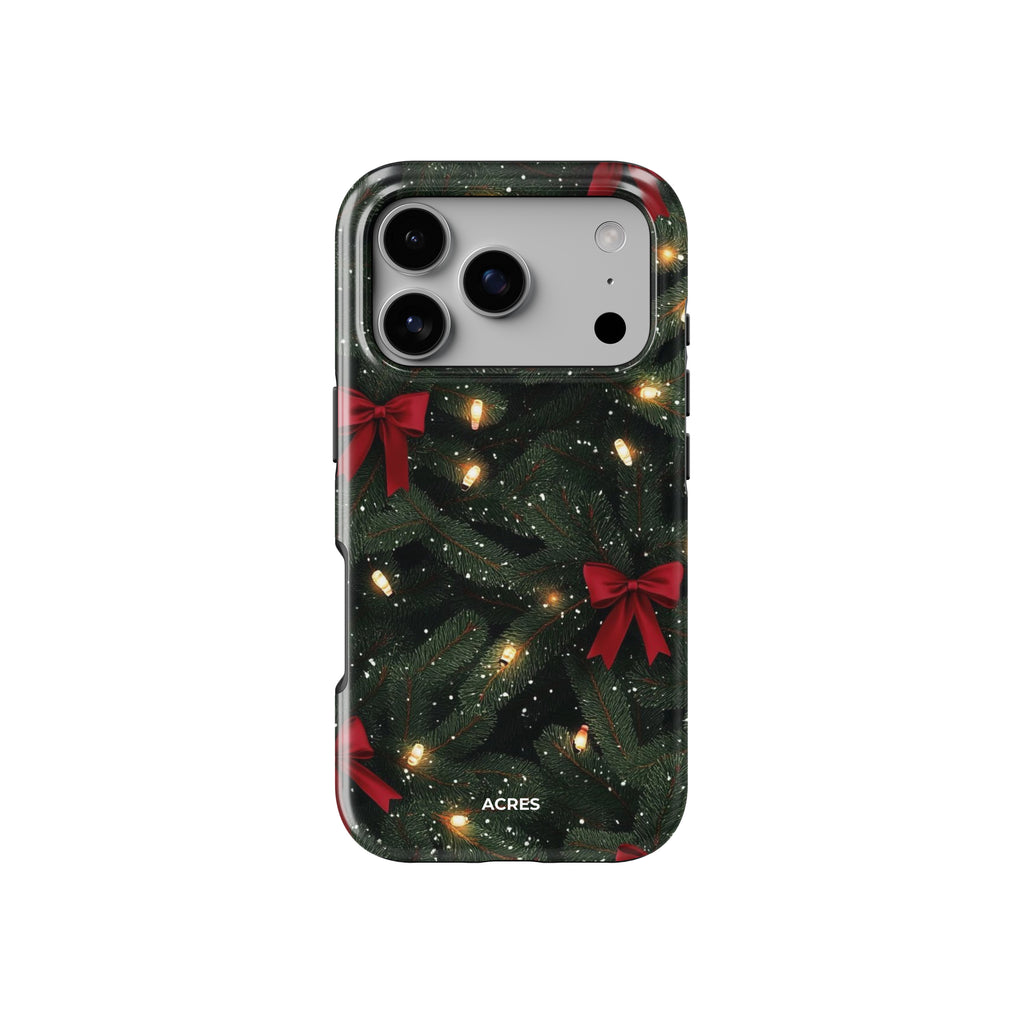 New Years Tree Baskılı Telefon Kılıfı