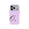 O Lavender Initial Baskılı Telefon Kılıfı