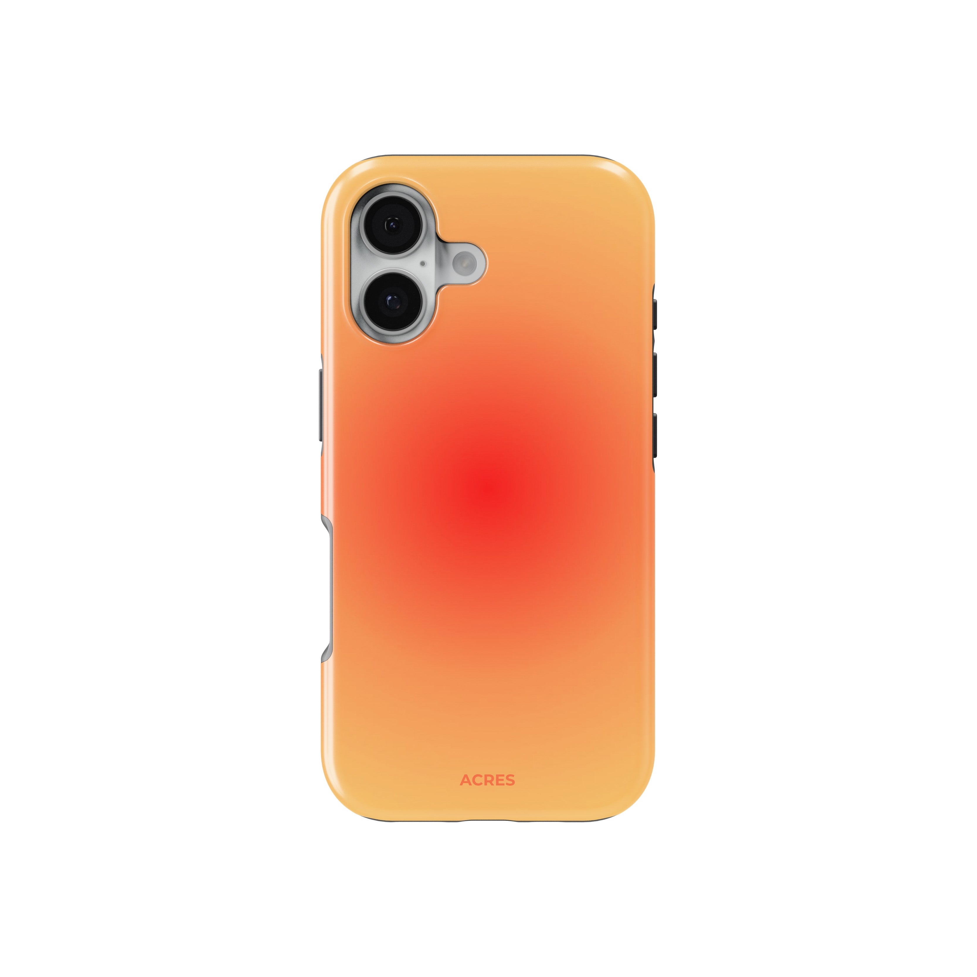 Orange Aura Baskılı Telefon Kılıfı