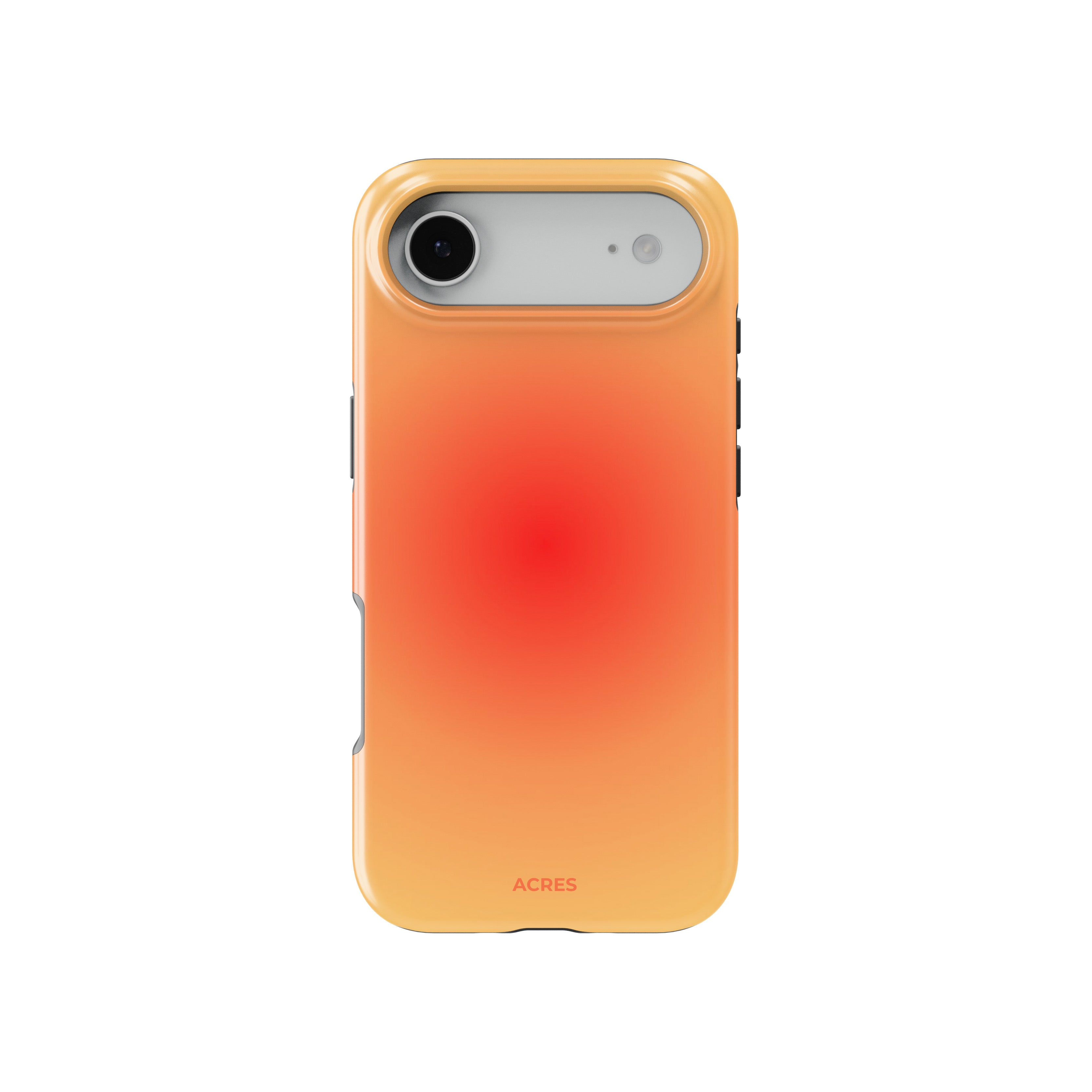 Orange Aura Baskılı Telefon Kılıfı