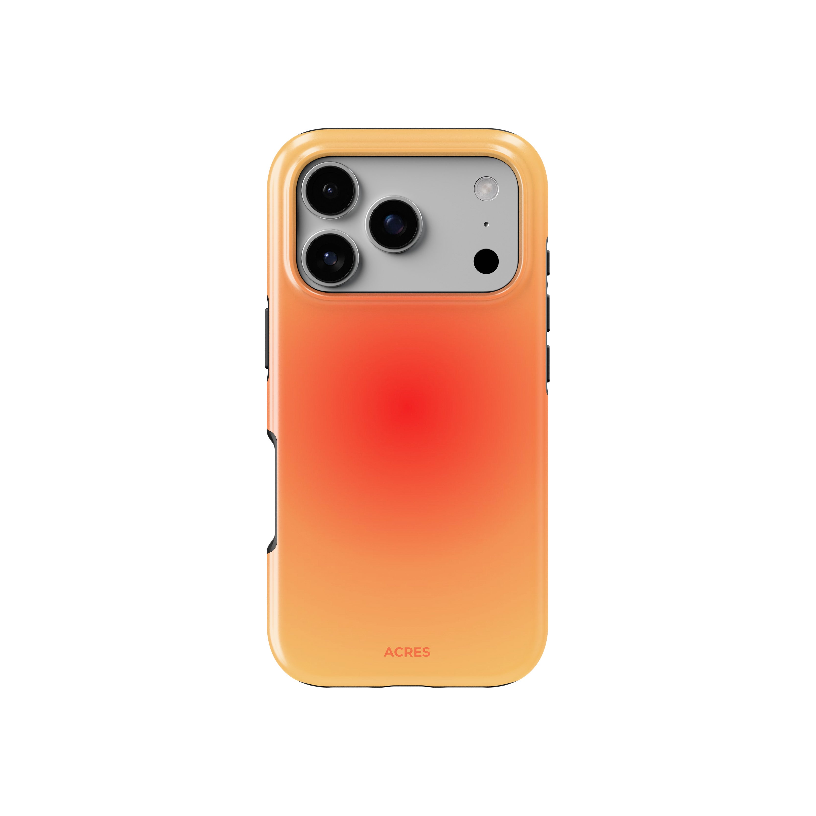 Orange Aura Baskılı Telefon Kılıfı