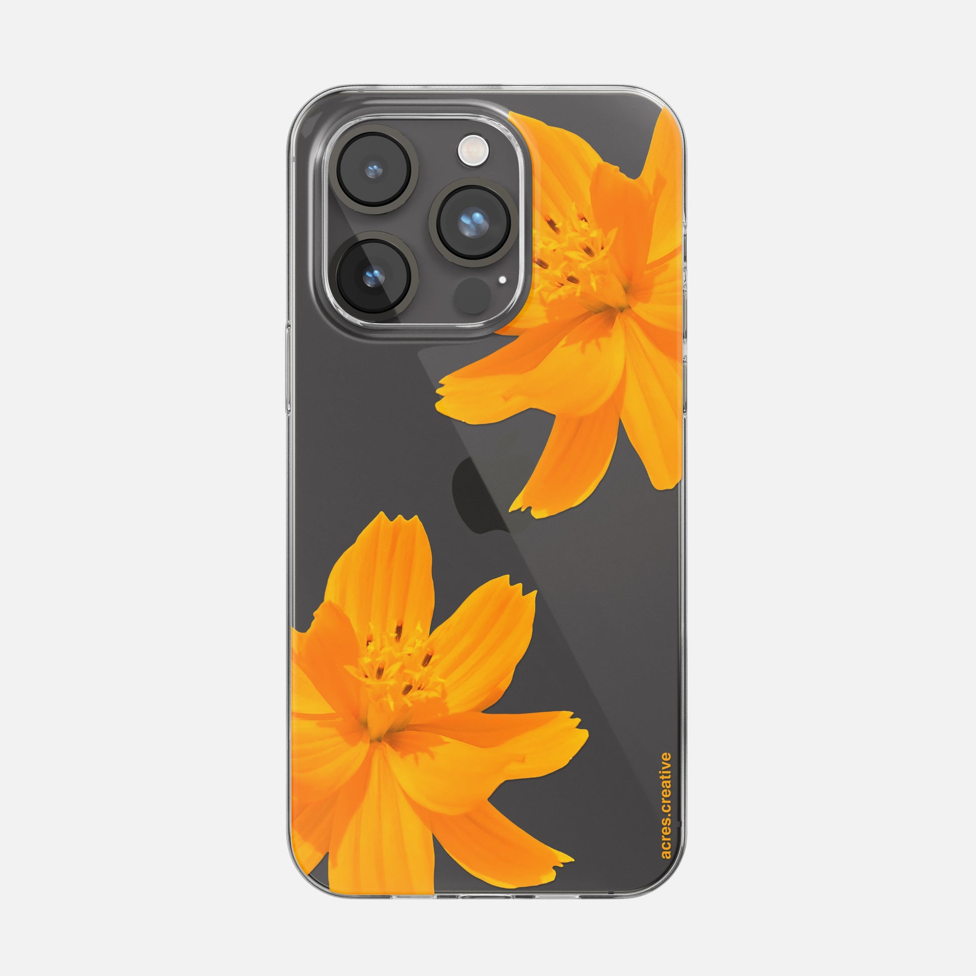 Orange Flowers Telefon Kılıfı