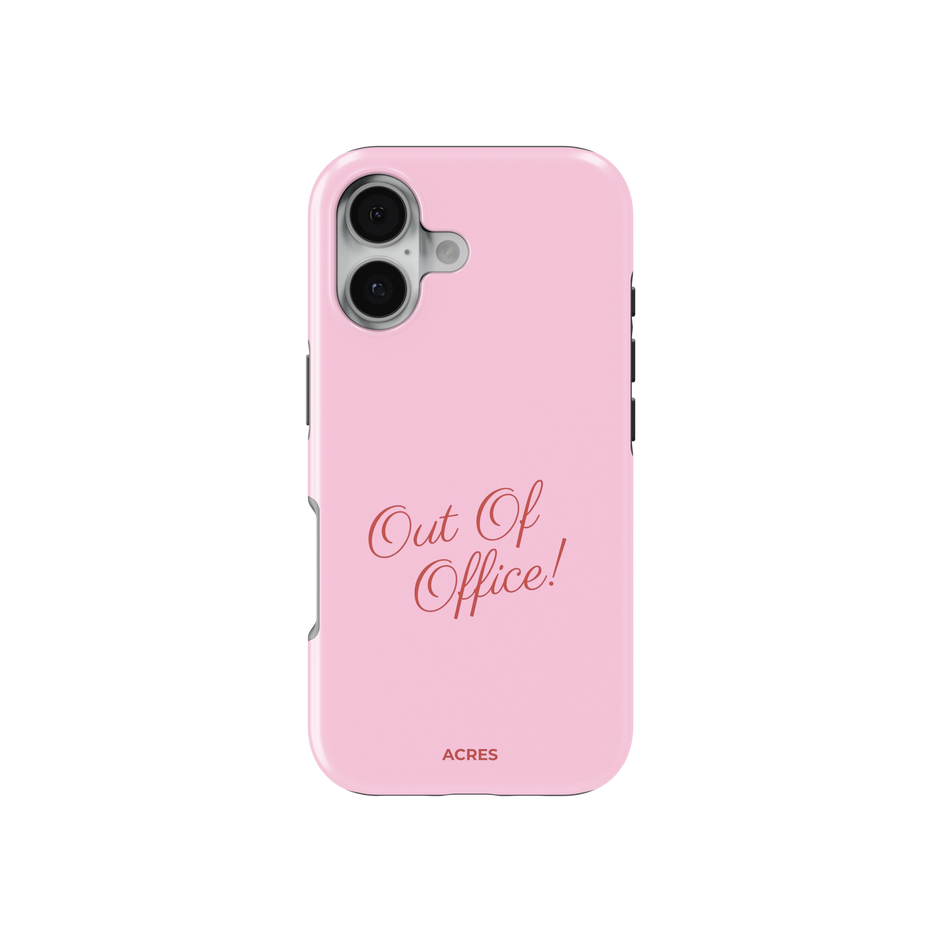 Out Of Office Baskılı Telefon Kılıfı