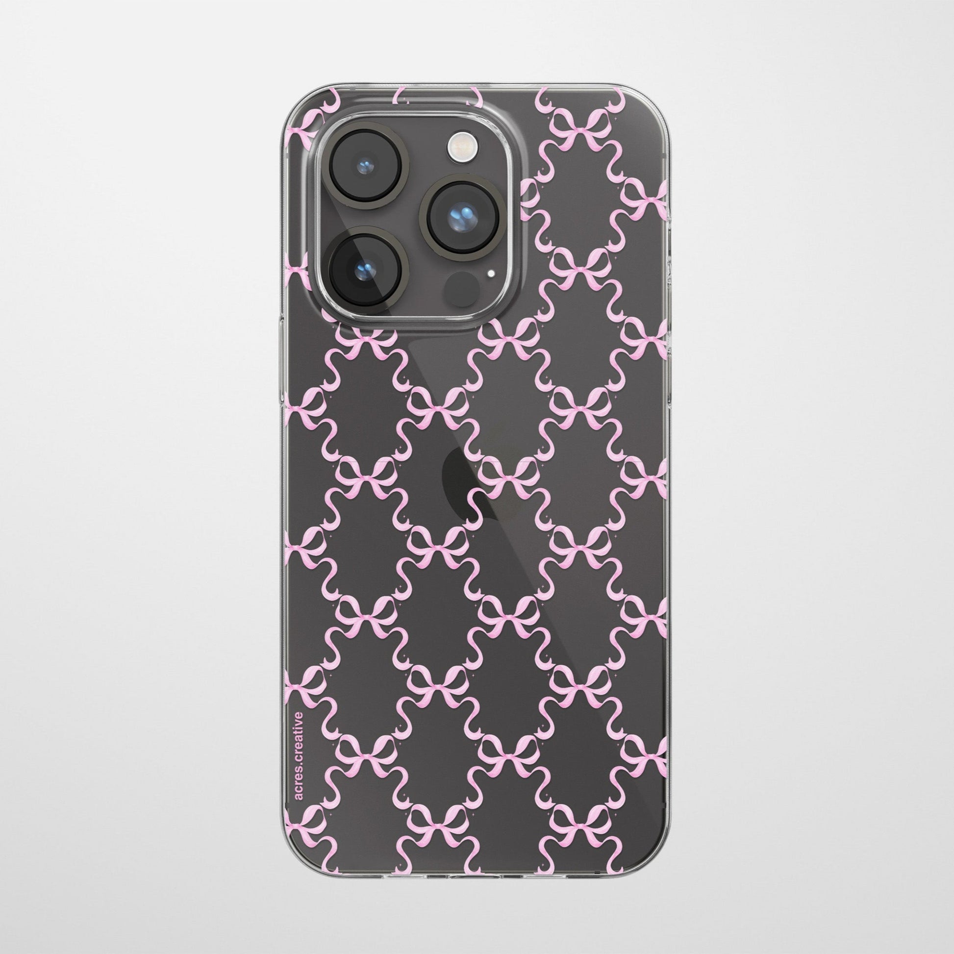 Pink Bows Telefon Kılıfı