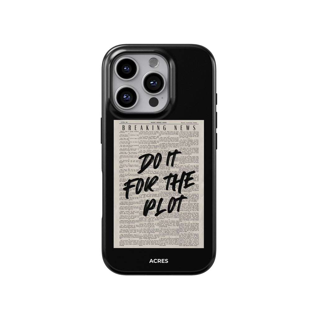Plot Baskılı Telefon Kılıfı
