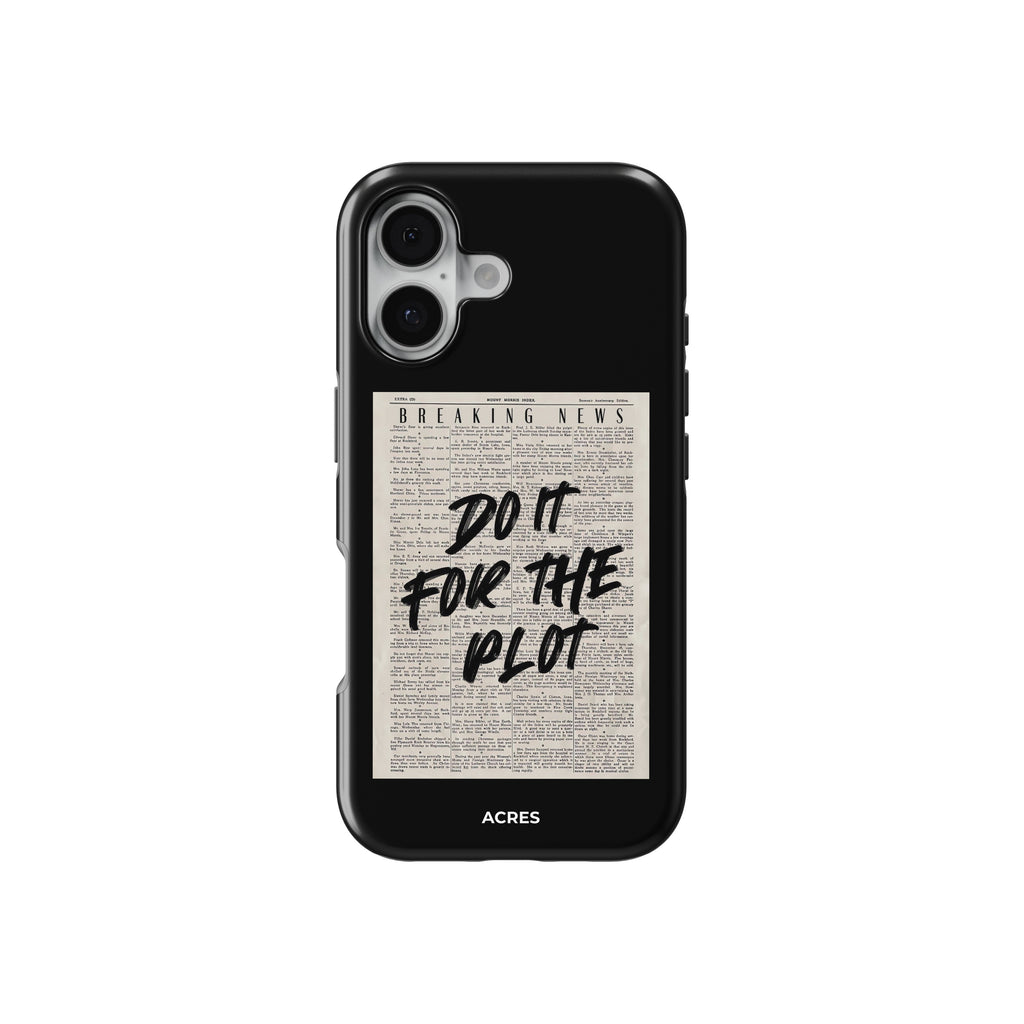 Plot Baskılı Telefon Kılıfı