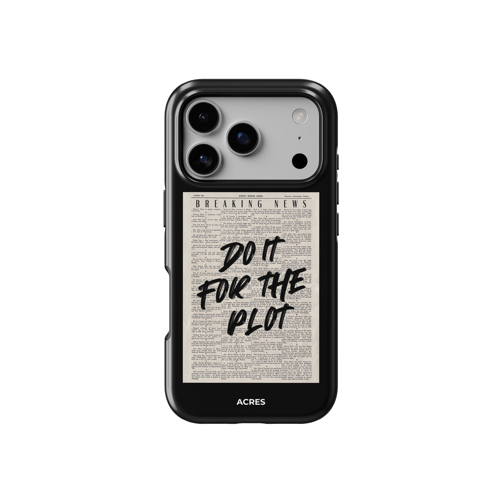 Plot Baskılı Telefon Kılıfı