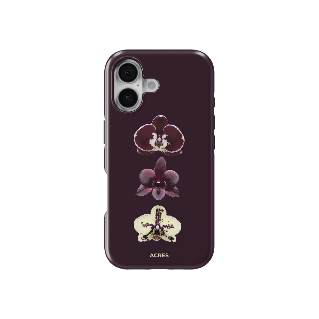 Plum Orchids Baskılı Telefon Kılıfı