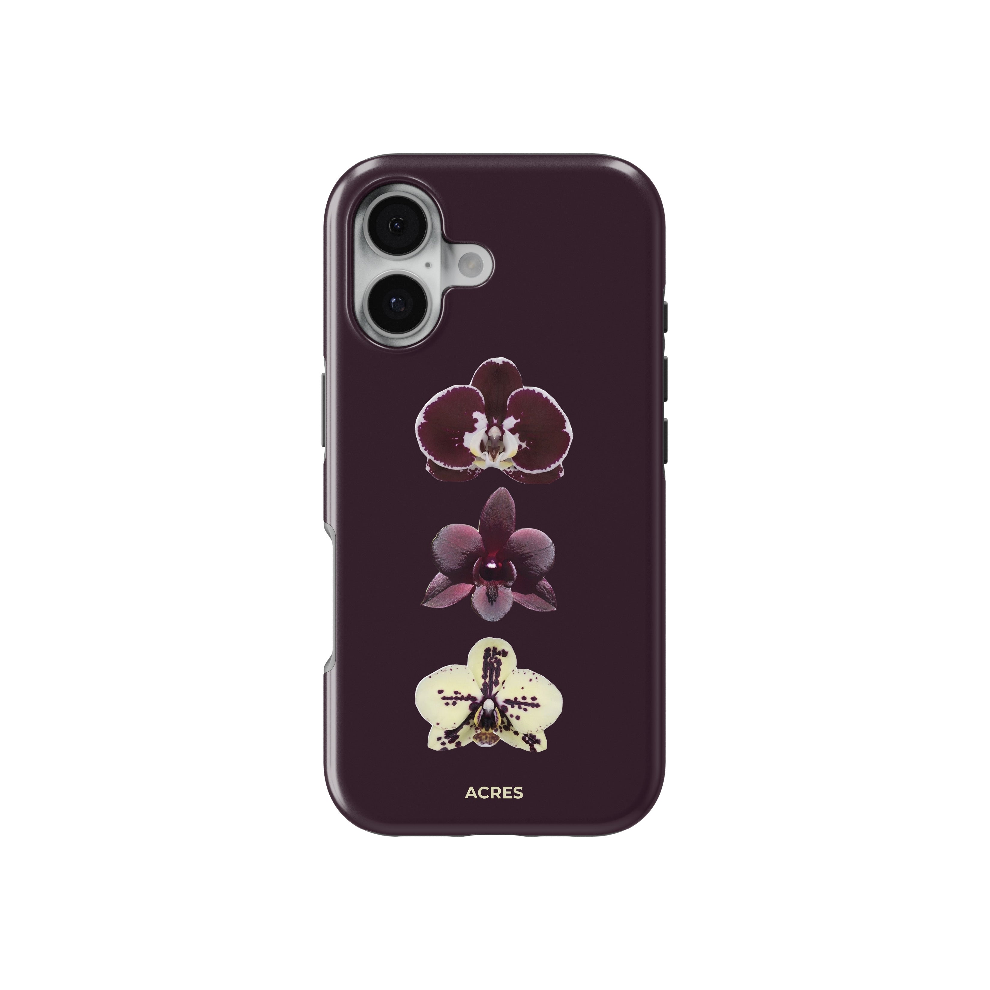 Plum Orchids Baskılı Telefon Kılıfı